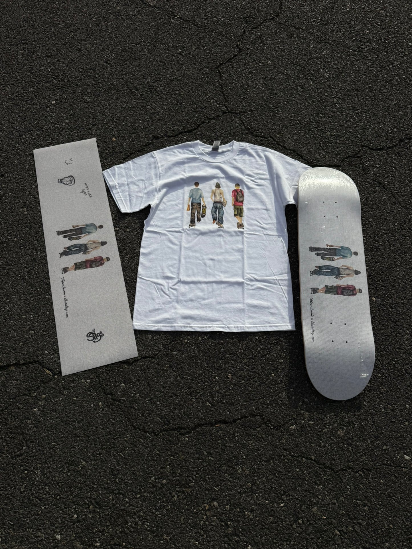 Homies "White Canvas" Grip tape