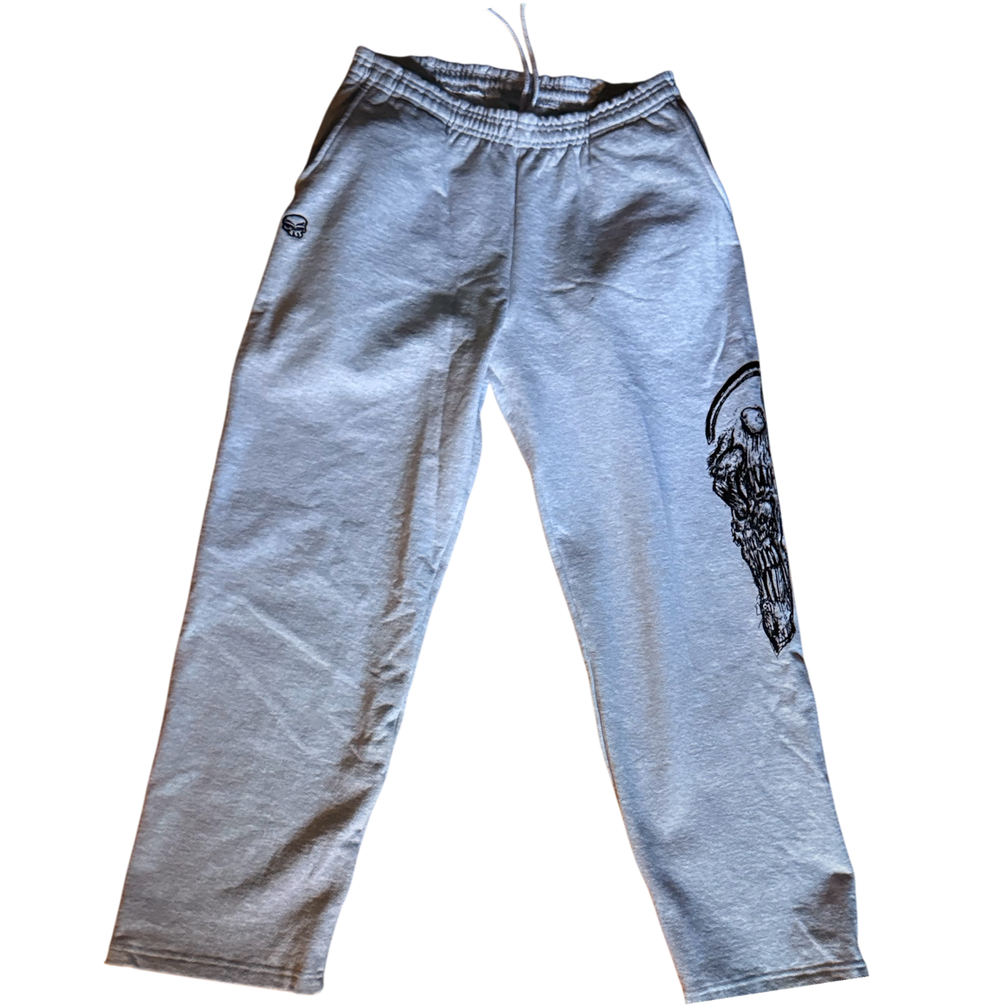 Heavyweight open leg sweatpants