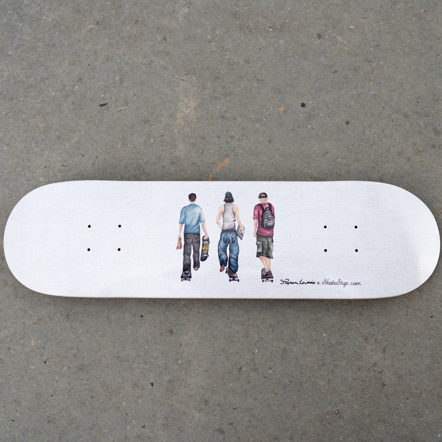 Homies "White Canvas" Deck